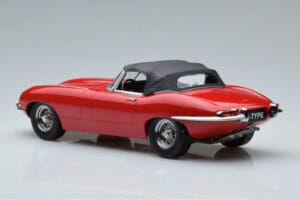 Jaguar E-Type Series 1 Roadster Červený KK-Scale 1:18 KKDC180484 Kov – obrázok 5 z 6