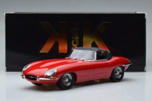 Jaguar E-Type Series 1 Roadster Červený KK-Scale 1:18 KKDC180484 Kov – obrázok 6 z 6