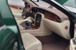 Jaguar XJ6 X350 Racing Zelený Almost Real 1:18 810502 Kov – obrázok 9 z 13