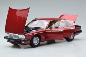 Jaguar XJ6 XJ40 Flamenco Červený Almost Real 1:18 810541 Kov – obrázok 2 z 11