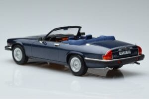 Jaguar XJS V12 Kabriolet Modrý Metalíza Limitovaná Edícia Norev 1:18 182636 Kov – obrázok 5 z 6