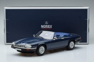 Jaguar XJS V12 Kabriolet Modrý Metalíza Limitovaná Edícia Norev 1:18 182636 Kov – obrázok 6 z 6