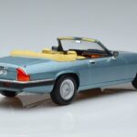 Jaguar XJS V12 Kabriolet Svetlomodrý Metalíza Norev 1:18 182635 Kov - image 2 of 6