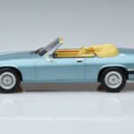 Jaguar XJS V12 Kabriolet Svetlomodrý Metalíza Norev 1:18 182635 Kov - image 3 of 6
