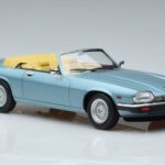 Jaguar XJS V12 Kabriolet Svetlomodrý Metalíza Norev 1:18 182635 Kov - image 4 of 6