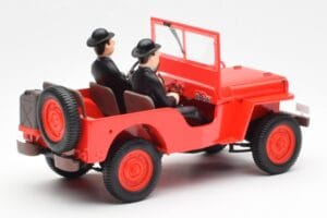 Jeep Willys Tintin 2 Figúrky UT Models 1:18 180150000 Kov – obrázok 2 z 6