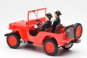 Jeep Willys Tintin 2 Figúrky UT Models 1:18 180150000 Kov – obrázok 5 z 6