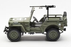 Jeep Willys MB US Army D-Day 1944 Norev 1:18 189016 Kov – obrázok 4 z 10