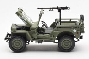 Jeep Willys MB US Army D-Day 1944 Norev 1:18 189016 Kov – obrázok 6 z 10