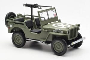Jeep Willys MB US Army D-Day 1944 Norev 1:18 189016 Kov – obrázok 8 z 10