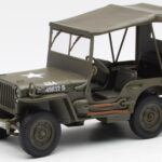 Jeep Willys S Plachtou UT Models 1:18