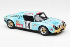 Jide 1600S Gr.4 #14 J. Ragnotti / Jaubert Criterium des Cevennes 1972 Otto 1:18 OT287 Živica – obrázok 4 z 6