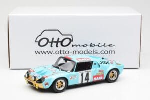 Jide 1600S Gr.4 #14 J. Ragnotti / Jaubert Criterium des Cevennes 1972 Otto 1:18 OT287 Živica – obrázok 6 z 6