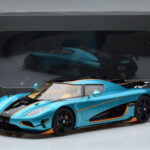 Koenigsegg Agera RSR Modrý GT Spirit 1:18 - image 9 of 9