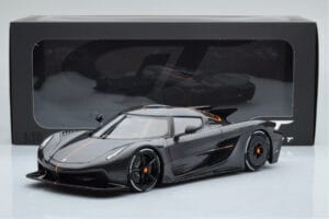 Koenigsegg Jesko Absolut Graphite Šedý Asia Exclusive GT Spirit 1:18 CLDC025 Živica – obrázok 6 z 6
