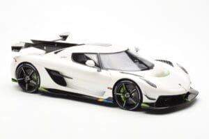 Koenigsegg Jesko Attack Biely GT Spirit 1:18 GT389 Živica – obrázok 4 z 6