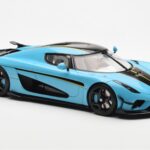 Koenigsegg Regera Baby Modrý GT Spirit 1:18 - image 4 of 6