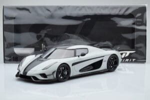 Koenigsegg Regera Šedý Asia Exclusive GT Spirit 1:18 CLDC026 Živica – obrázok 5 z 5