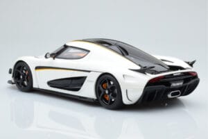 Koenigsegg Regera Biely GT Spirit 1:18 GT391 Živica – obrázok 4 z 5