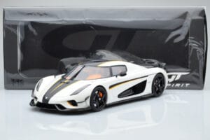 Koenigsegg Regera Biely GT Spirit 1:18 GT391 Živica – obrázok 5 z 5