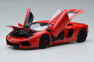 Lamborghini Aventador LP700-4 Andromeda Červený AUTOart 1:18 74669 Kov – obrázok 2 z 10