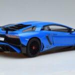 Lamborghini Aventador LP750-4 SV Modrý AUTOart 1:18 74559 Kompozit - image 3 of 8