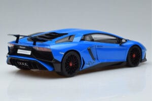 Lamborghini Aventador LP750-4 SV Modrý AUTOart 1:18 74559 Kompozit – obrázok 3 z 8