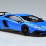 Lamborghini Aventador LP750-4 SV Modrý AUTOart 1:18 74559 Kompozit - image 5 of 8