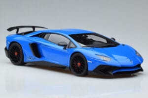 Lamborghini Aventador LP750-4 SV Modrý AUTOart 1:18 74559 Kompozit – obrázok 5 z 8