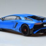 Lamborghini Aventador LP750-4 SV Modrý AUTOart 1:18 74559 Kompozit - image 6 of 8