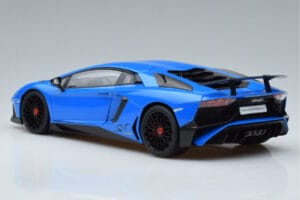Lamborghini Aventador LP750-4 SV Modrý AUTOart 1:18 74559 Kompozit – obrázok 6 z 8