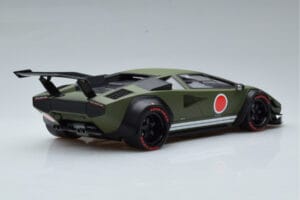 Lamborghini Countach Khyzyl Saleem Huratach GT Spirit 1:18 GT809 Živica – obrázok 2 z 6