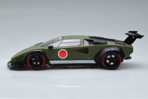 Lamborghini Countach Khyzyl Saleem Huratach GT Spirit 1:18 GT809 Živica – obrázok 3 z 6