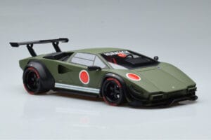 Lamborghini Countach Khyzyl Saleem Huratach GT Spirit 1:18 GT809 Živica – obrázok 4 z 6