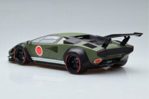 Lamborghini Countach Khyzyl Saleem Huratach GT Spirit 1:18 GT809 Živica – obrázok 5 z 6