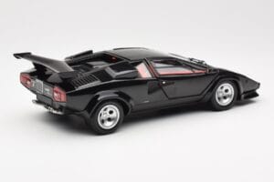 Lamborghini Countach LP 5000 Quattrovalvole Čierny Kyosho 1:18 08320BK Kov – obrázok 3 z 8