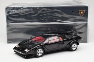 Lamborghini Countach LP 5000 Quattrovalvole Čierny Kyosho 1:18 08320BK Kov – obrázok 8 z 8