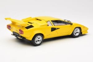 Lamborghini Countach LP 5000 Quattrovalvole Žltý Kyosho 1:18 08320Y Kov – obrázok 3 z 8