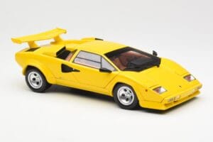 Lamborghini Countach LP 5000 Quattrovalvole Žltý Kyosho 1:18 08320Y Kov – obrázok 6 z 8