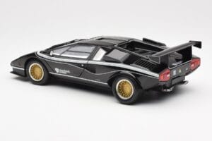 Lamborghini Countach LP 500R Čierny Kyosho 1:18 08320C Kov – obrázok 7 z 8