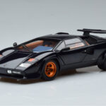Lamborghini Countach LP500S Walter Wolf Tmavo Modrý Kyosho 1:18