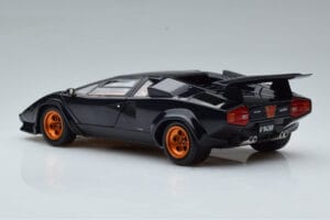 Lamborghini Countach LP500S Walter Wolf Tmavo Modrý Kyosho 1:18 08320D Kov – obrázok 7 z 11