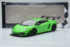Lamborghini Gallardo LP600+ GT3 Zelený Minichamps 1:18 151111101 Kov – obrázok 6 z 6