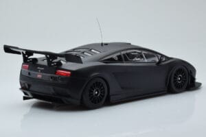 Lamborghini Gallardo LP600+ GT3 Matná Čierna Minichamps 1:18 151111100 Kov – obrázok 2 z 6