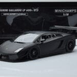 Lamborghini Gallardo LP600+ GT3 Matná Čierna Minichamps 1:18 - image 6 of 6