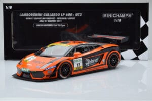 Lamborghini Gallardo LP600+ GT3 Rhinos Leipert Motorsport #12 A. Petrishin / D. Leiper ADAC GT Masters 2011 Minichamps 1:18 1 – obrázok 6 z 6