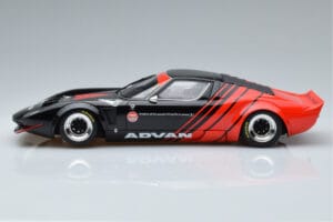 Lamborghini Miura LB Works Liberty Walk Advan GT Spirit 1:18 KJ033 Živica – obrázok 3 z 6