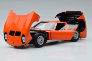 Lamborghini Miura SV Oranžový AUTOart 1:18 74542 Kov – obrázok 2 z 8