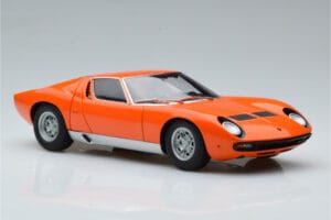 Lamborghini Miura SV Oranžový AUTOart 1:18 74542 Kov – obrázok 6 z 8