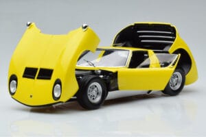 Lamborghini Miura SV Žltý Kyosho 1:18 08317Y Kov – obrázok 2 z 11